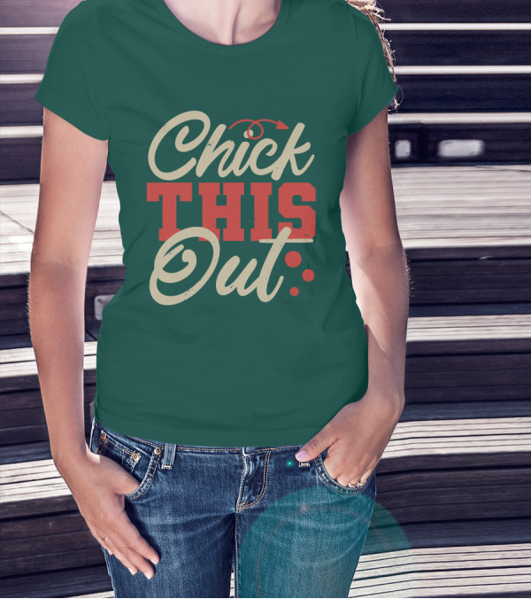 Chick This Out Arrow And Dots T-Shirt