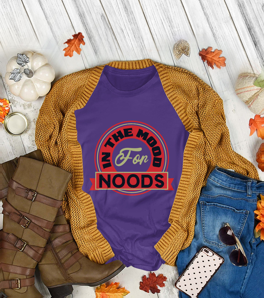 In the Mood for Noods Circle Emblem T-Shirt