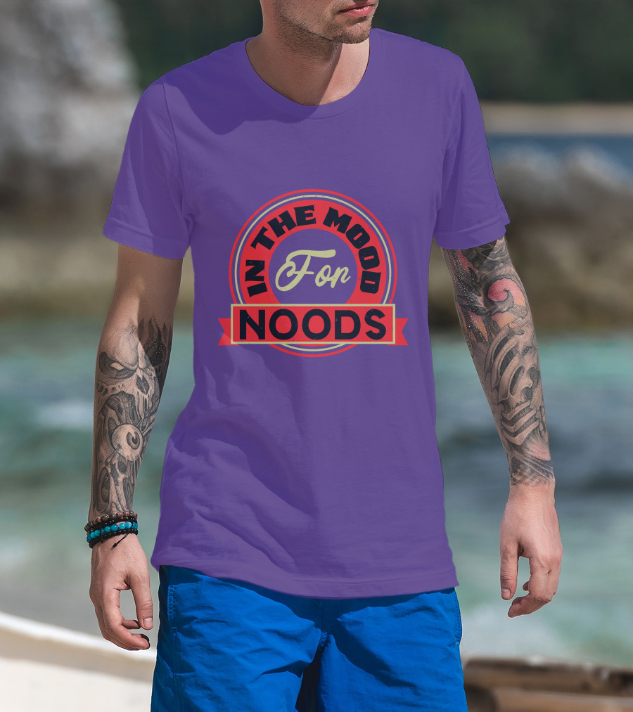 In The Mood For Noods Circle Emblem T-Shirt
