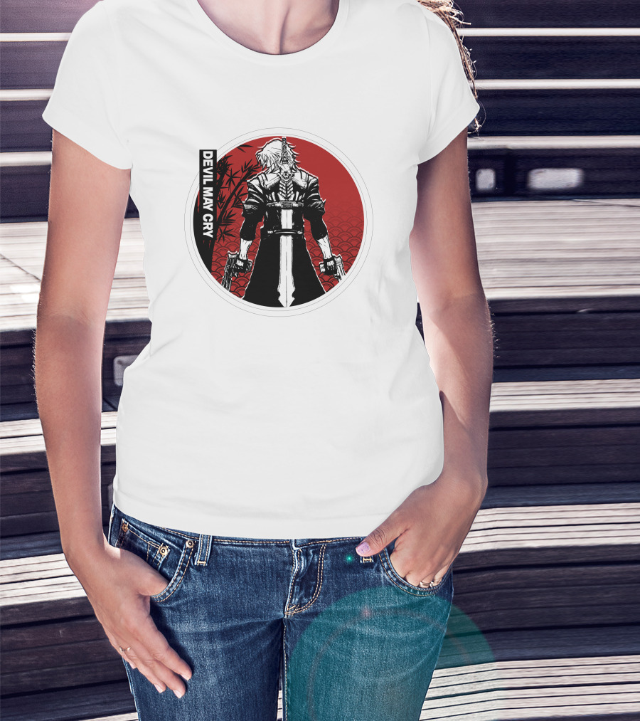 DEVIL MAY CRY Red Circle Character T-Shirt