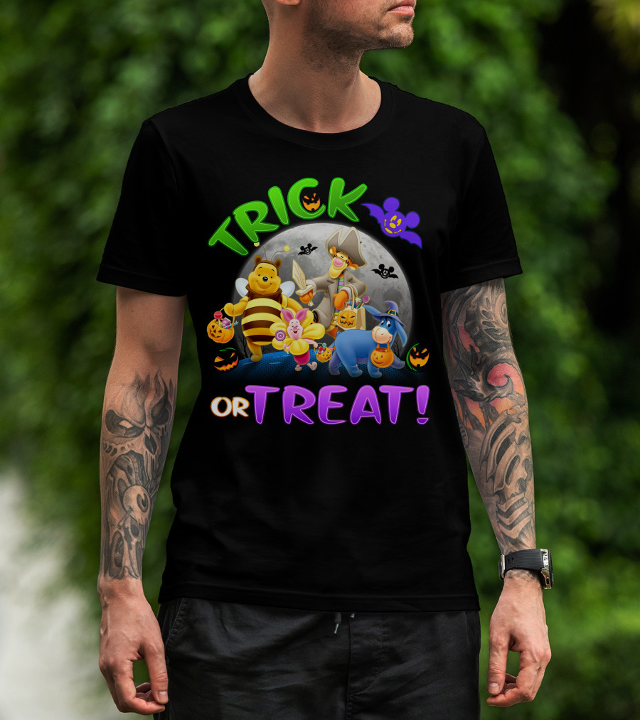Trick Or Treat Winnie The Pooh Halloween Costumes T-Shirt