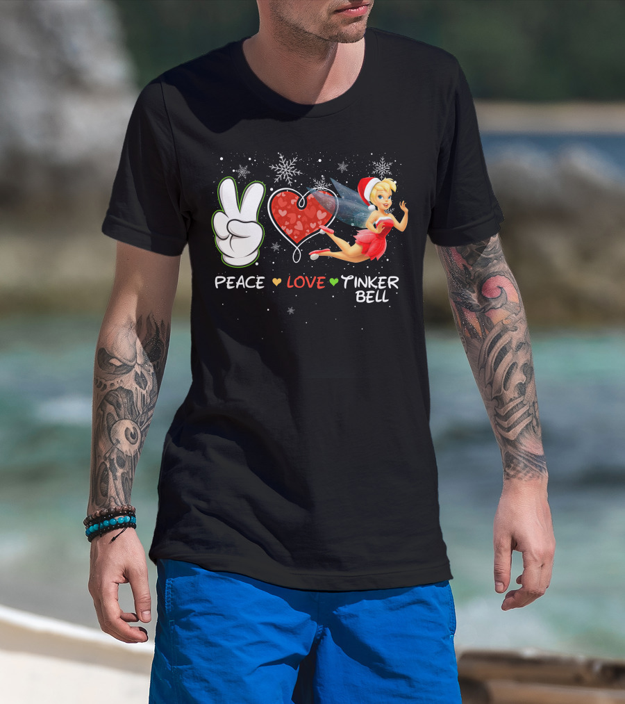 Peace Love Tinker Bell T-Shirt