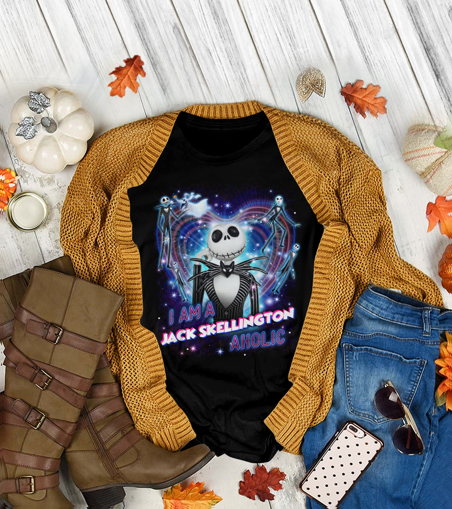 I Am a Jack Skellington Aholic T-Shirt