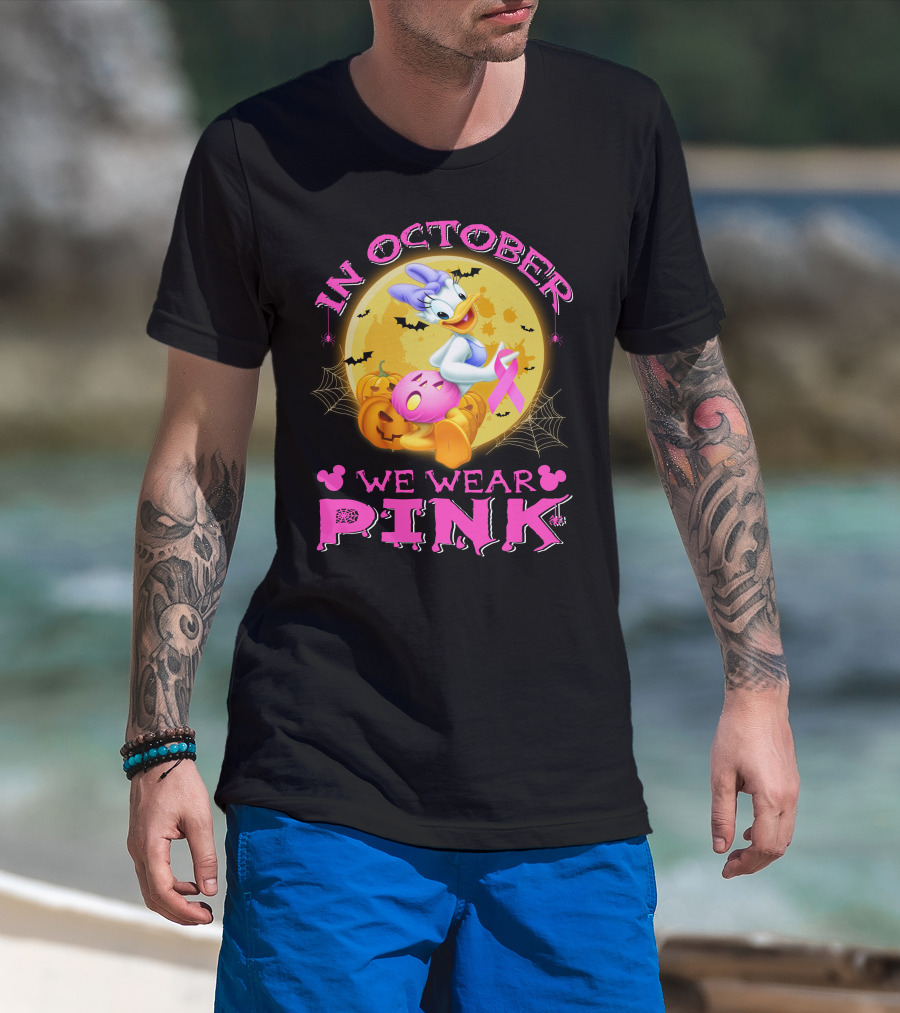 In October We Wear Pink Daisy T-Shirt