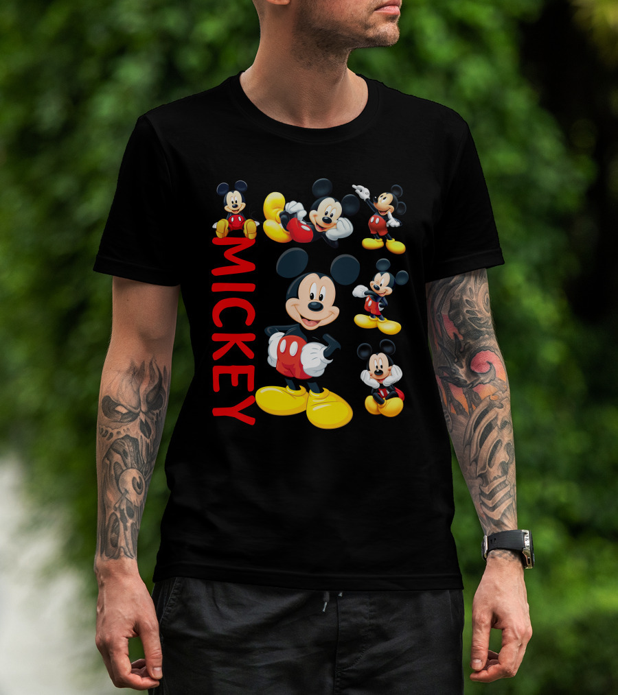 Mickey Mouse Poses Collection T-Shirt