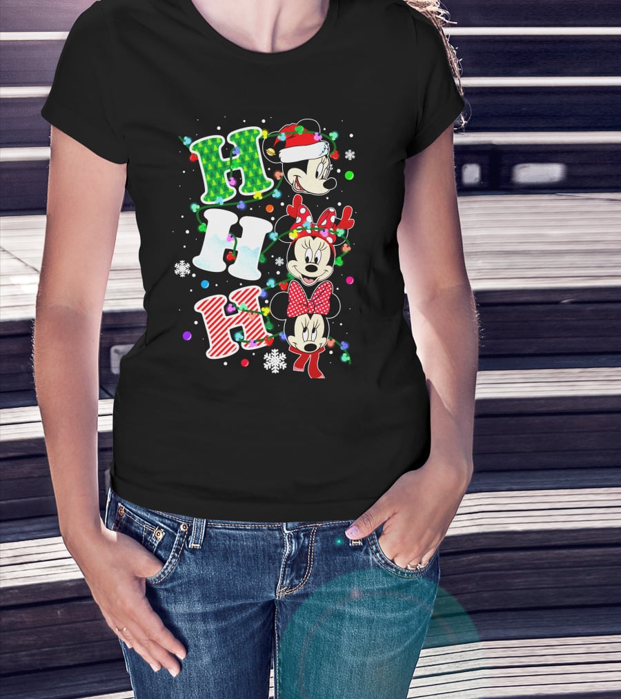 Ho Ho Ho Minnie Christmas T-Shirt