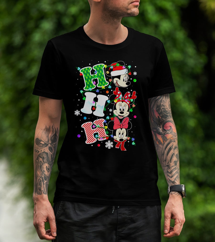 Ho Ho Ho Minnie Christmas T-Shirt