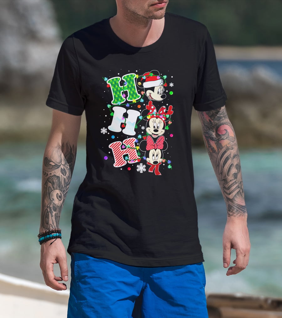 Ho Ho Ho Minnie Christmas T-Shirt