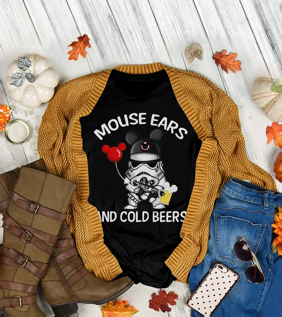 Mouse Ears and Cold Beers Stormtrooper T-Shirt