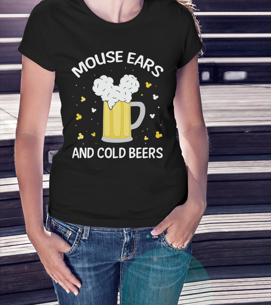 Mouse Ears And Cold Beers T-Shirt