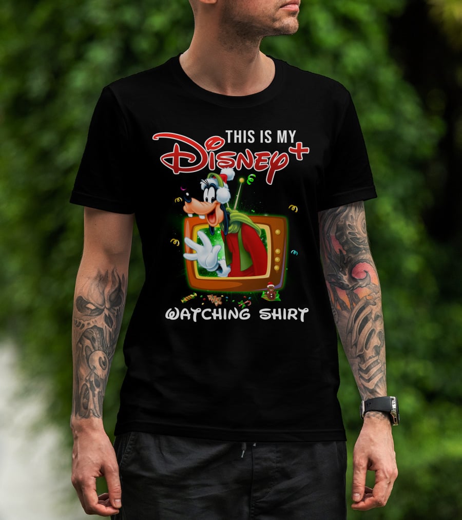 This Is My Disney+ Goofy Watching T-Shirt