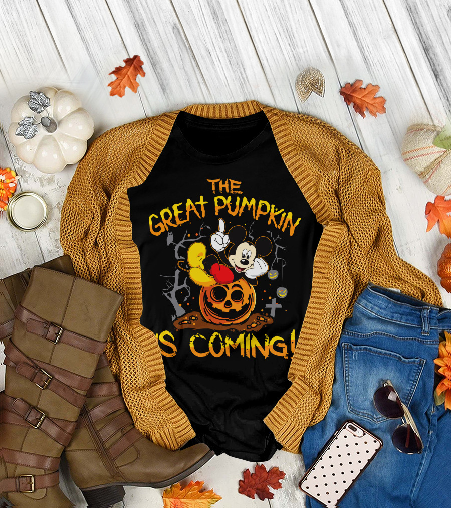 The Great Pumpkin Is Coming Halloween 84 T-Shirt
