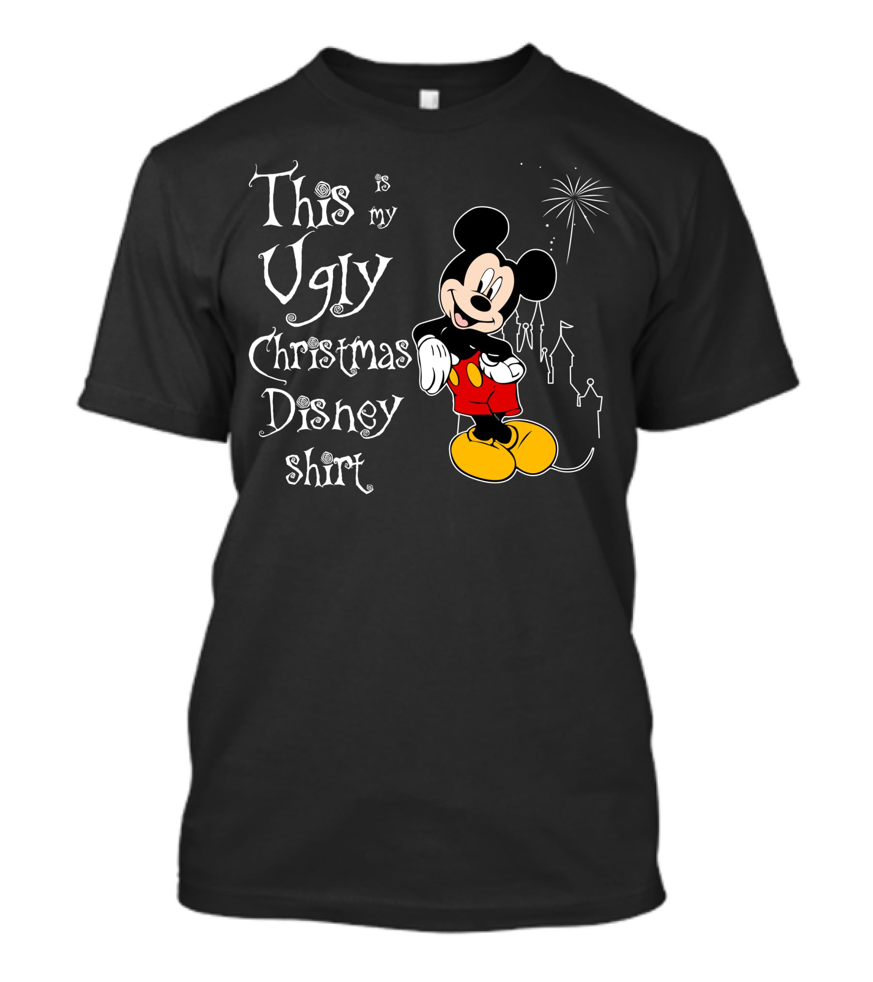 This Is My Ugly Christmas Disney T-Shirt