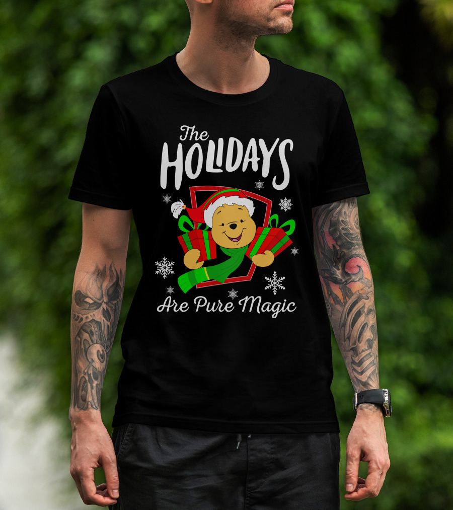 The Holidays Are Pure Magic Pooh T-Shirt