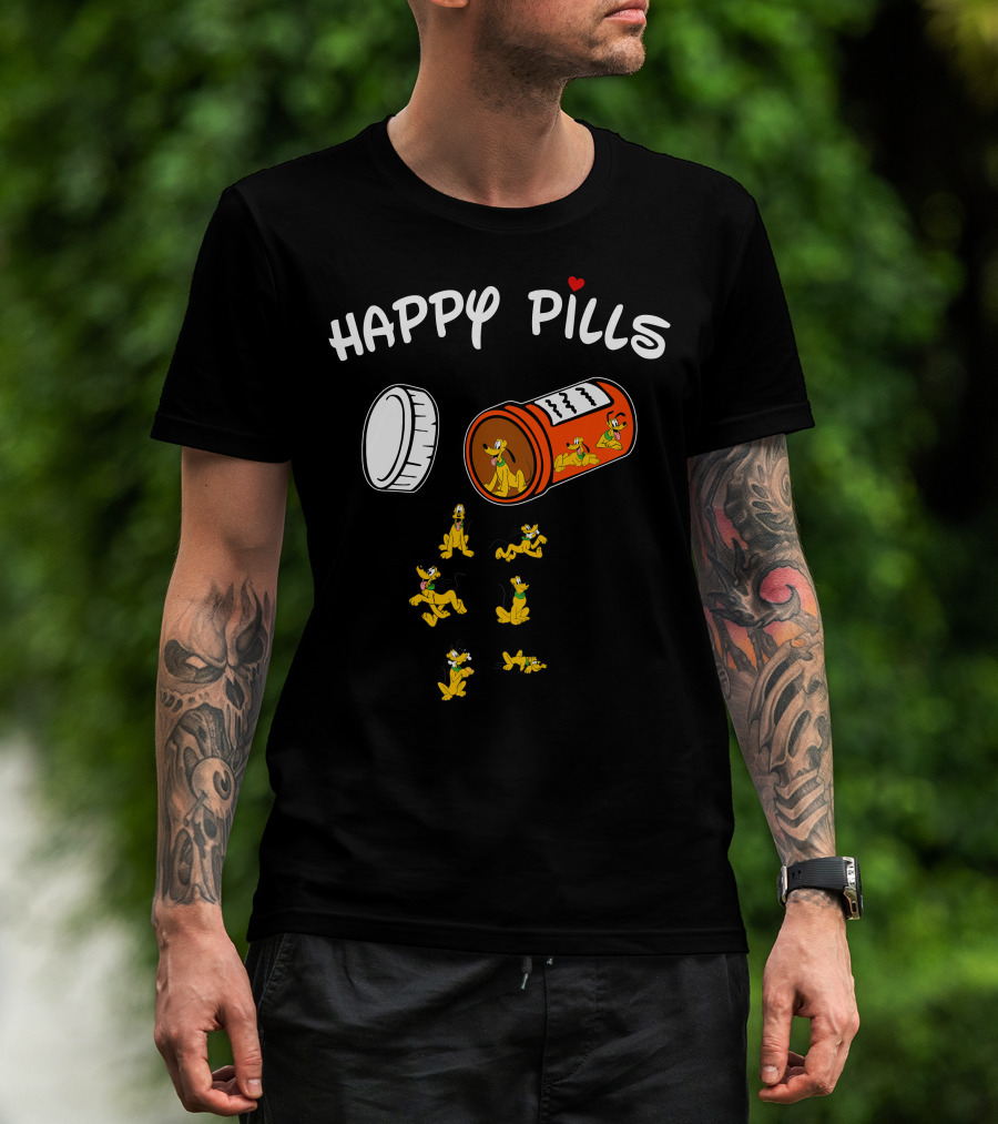 Happy Pills Pluto T-Shirt