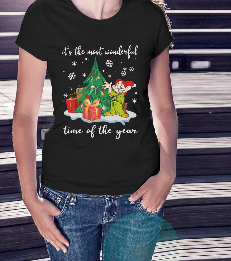 It's The Most Wonderful Time Of The Year Dopey Christmas Celebration T-Shirt
