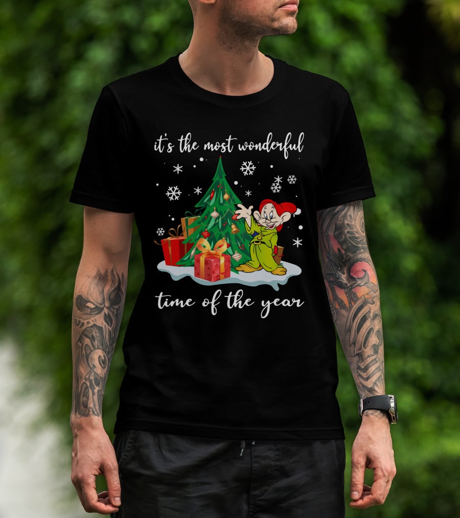 It's The Most Wonderful Time Of The Year Dopey Christmas Celebration T-Shirt