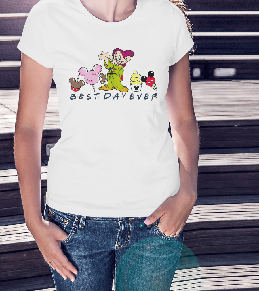 Best Day Ever Dopey Disney Snacks T-Shirt