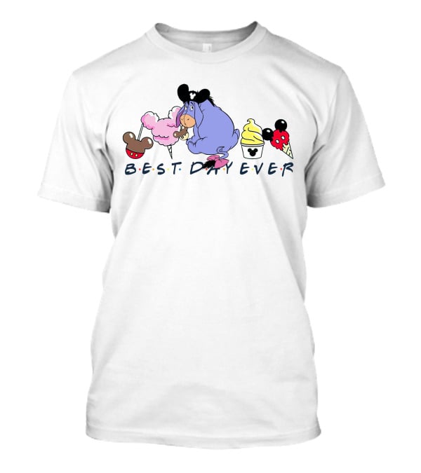 Eeyore Best Day Ever Disney Snacks T-Shirt