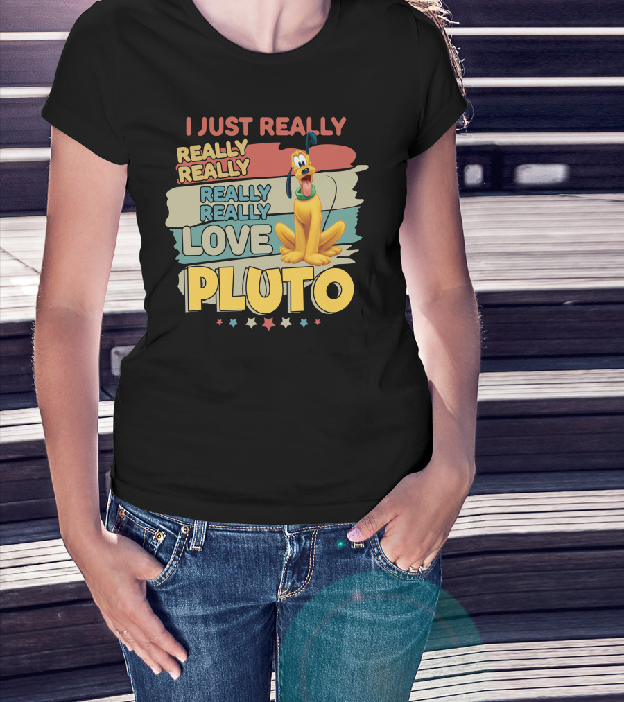 I Just Really Really Really Love Pluto T-Shirt