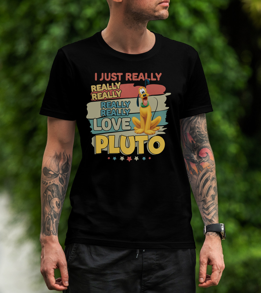 I Just Really Really Really Love Pluto T-Shirt