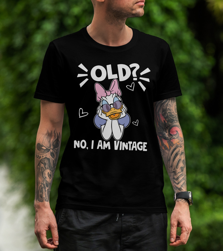 Daisy Duck Old? No I Am Vintage T-Shirt