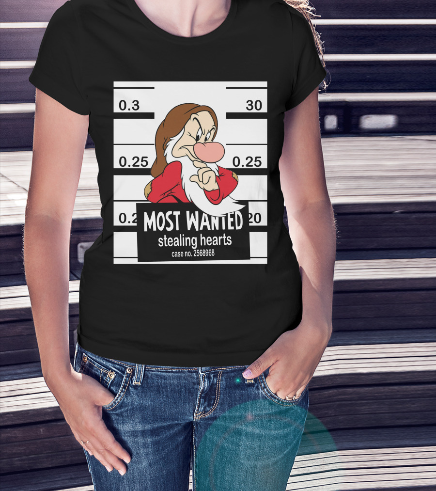 Most Wanted Stealing Hearts Grumpy Case No. 2568968 T-Shirt