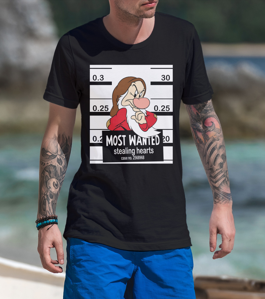Most Wanted Stealing Hearts Grumpy Case No. 2568968 T-Shirt