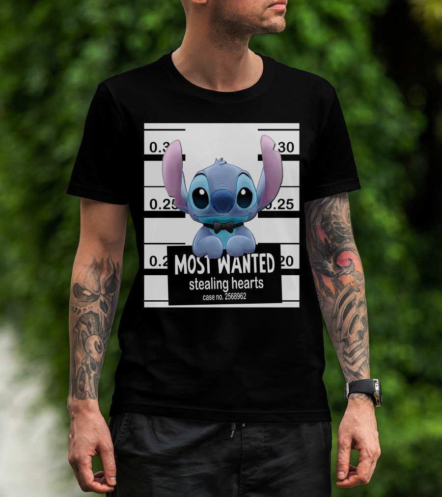 Most Wanted Stealing Hearts Alien Case No. 2568962 T-Shirt