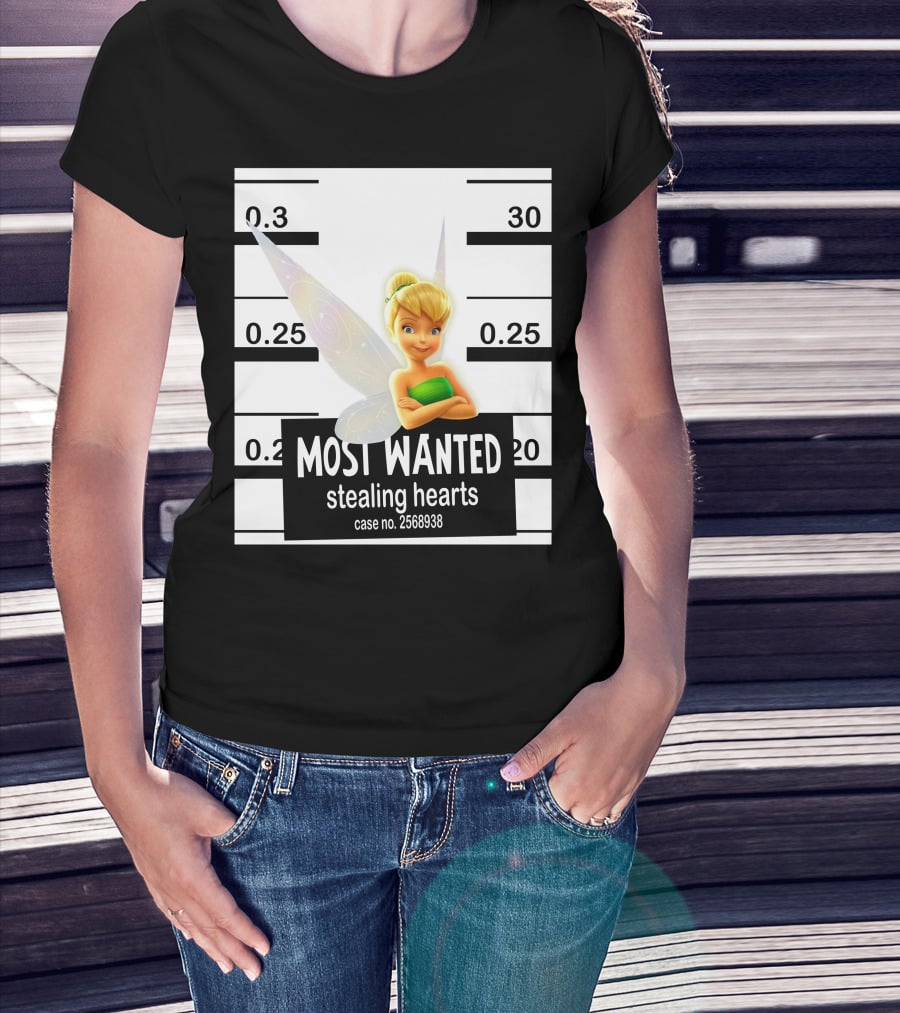 Most Wanted Stealing Hearts Tinker Bell Case No. 2568938 T-Shirt