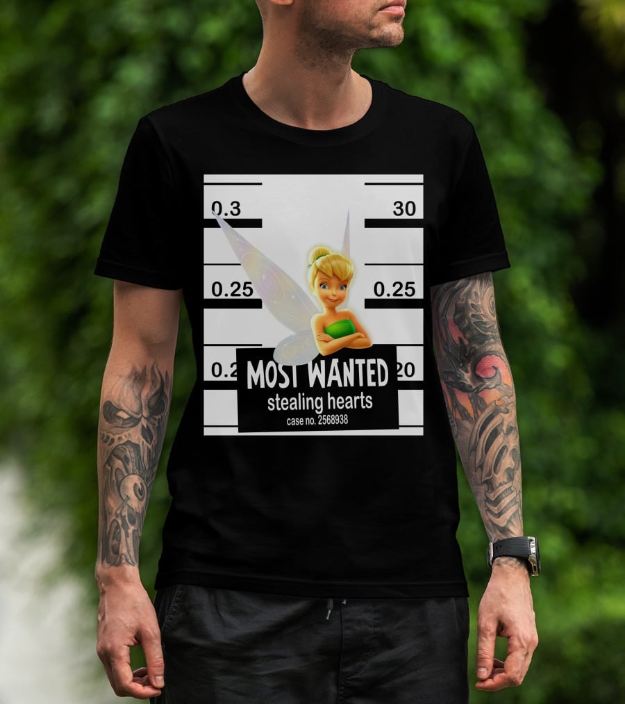 Most Wanted Stealing Hearts Tinker Bell Case No. 2568938 T-Shirt