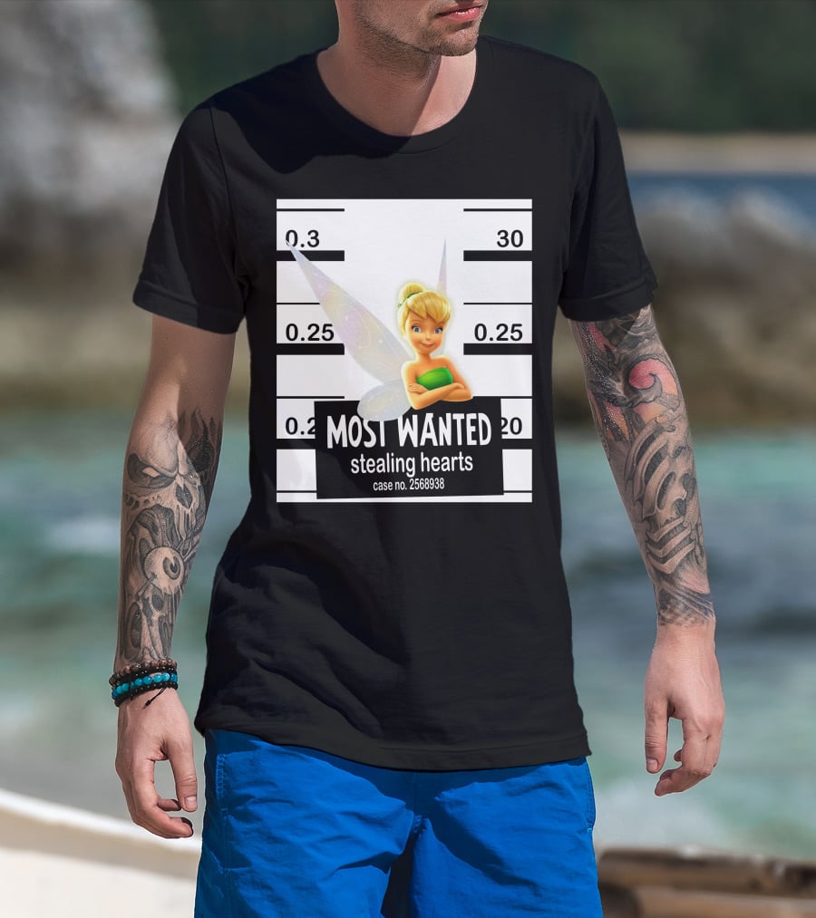 Most Wanted Stealing Hearts Tinker Bell Case No. 2568938 T-Shirt