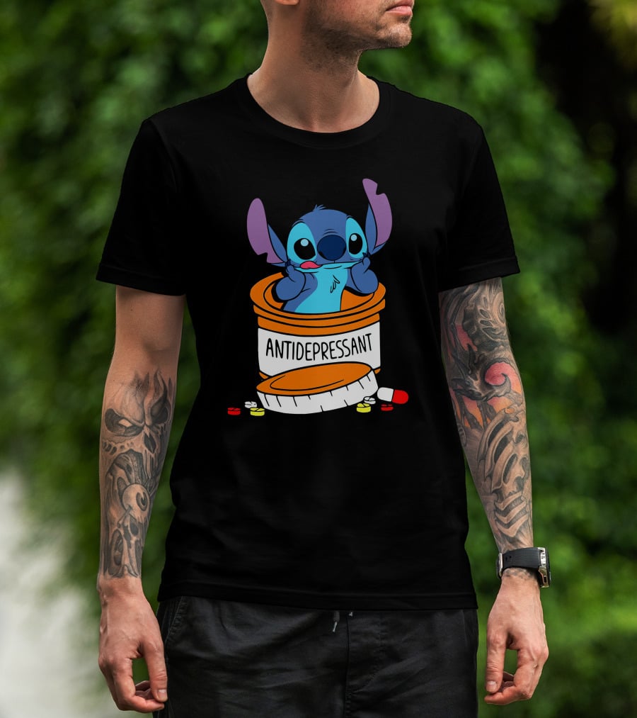 Stitch Antidepressant Rx T-Shirt