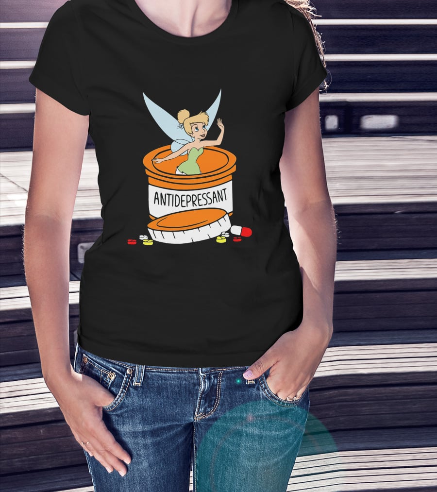 Tinker Bell Antidepressant Capsule T-Shirt
