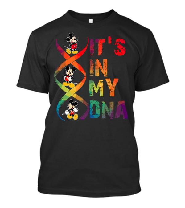 Mickey It's In My Dna T-Shirt