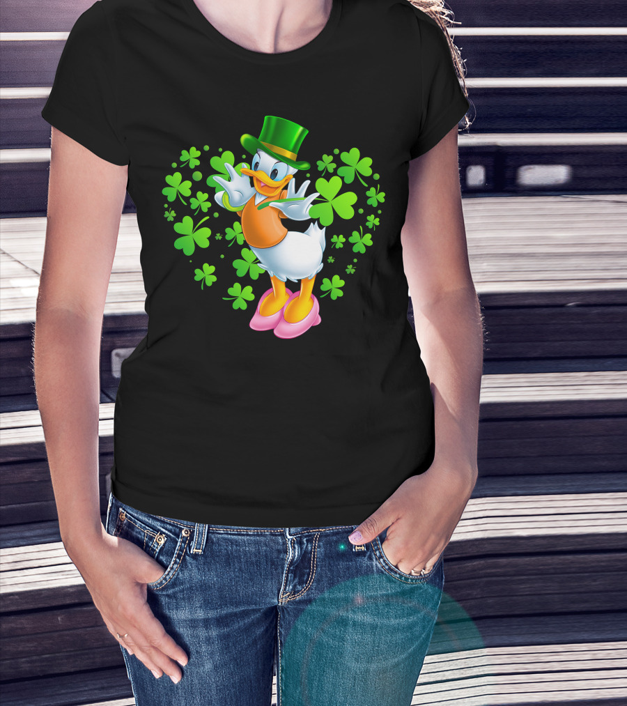 Daisy Duck St. Patrick's Day Shamrock Celebration T-Shirt