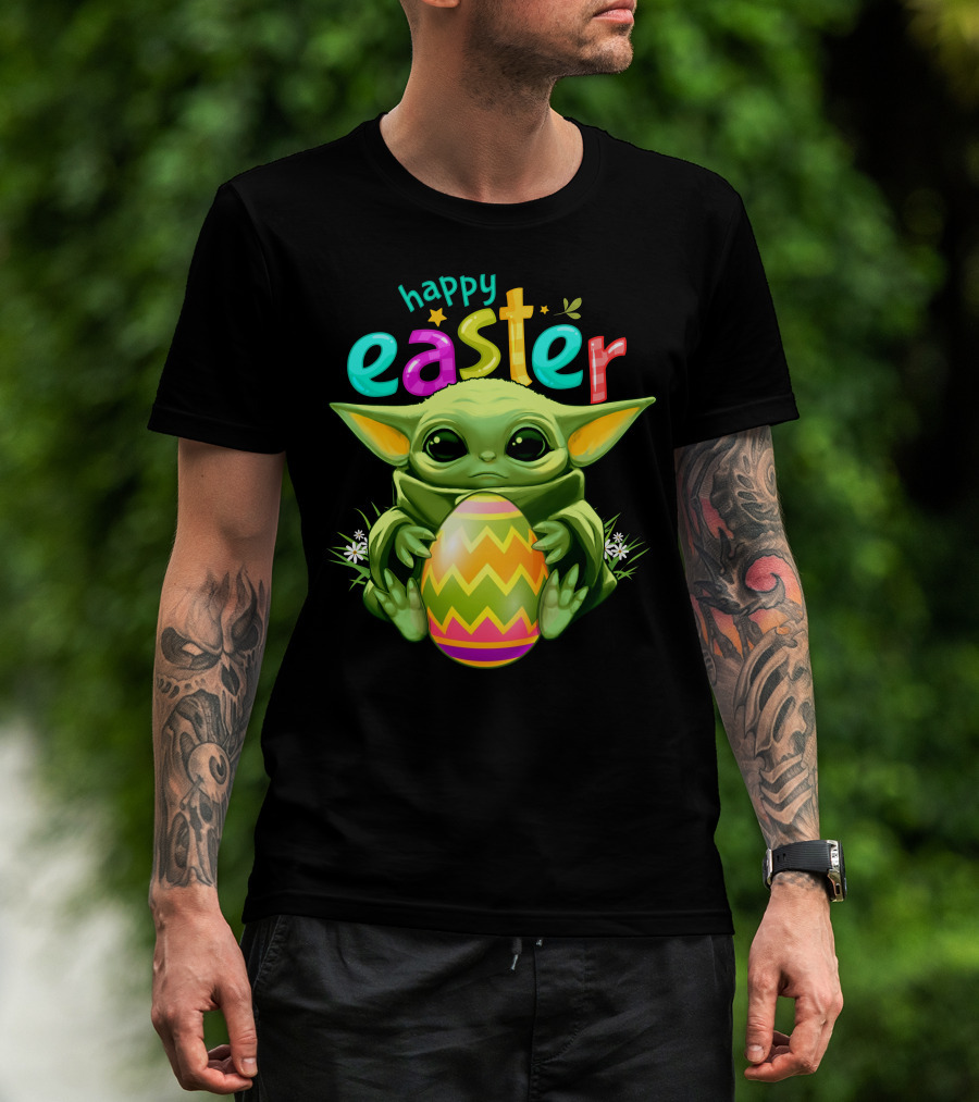 Happy Easter Baby Yoda T-Shirt