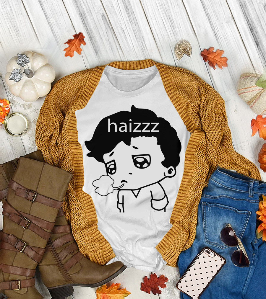 haizzz thổi bong bóng buồn dễ thương T-Shirt