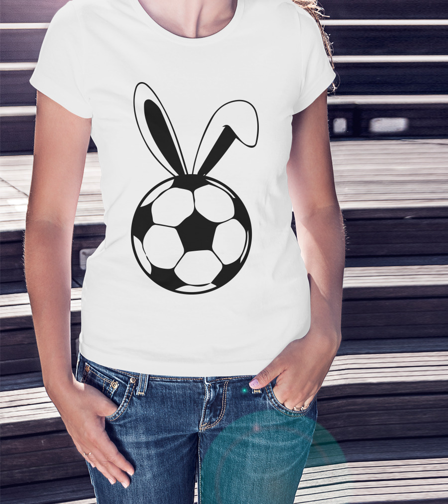 Rabbit Soccer Ball Fusion T-Shirt