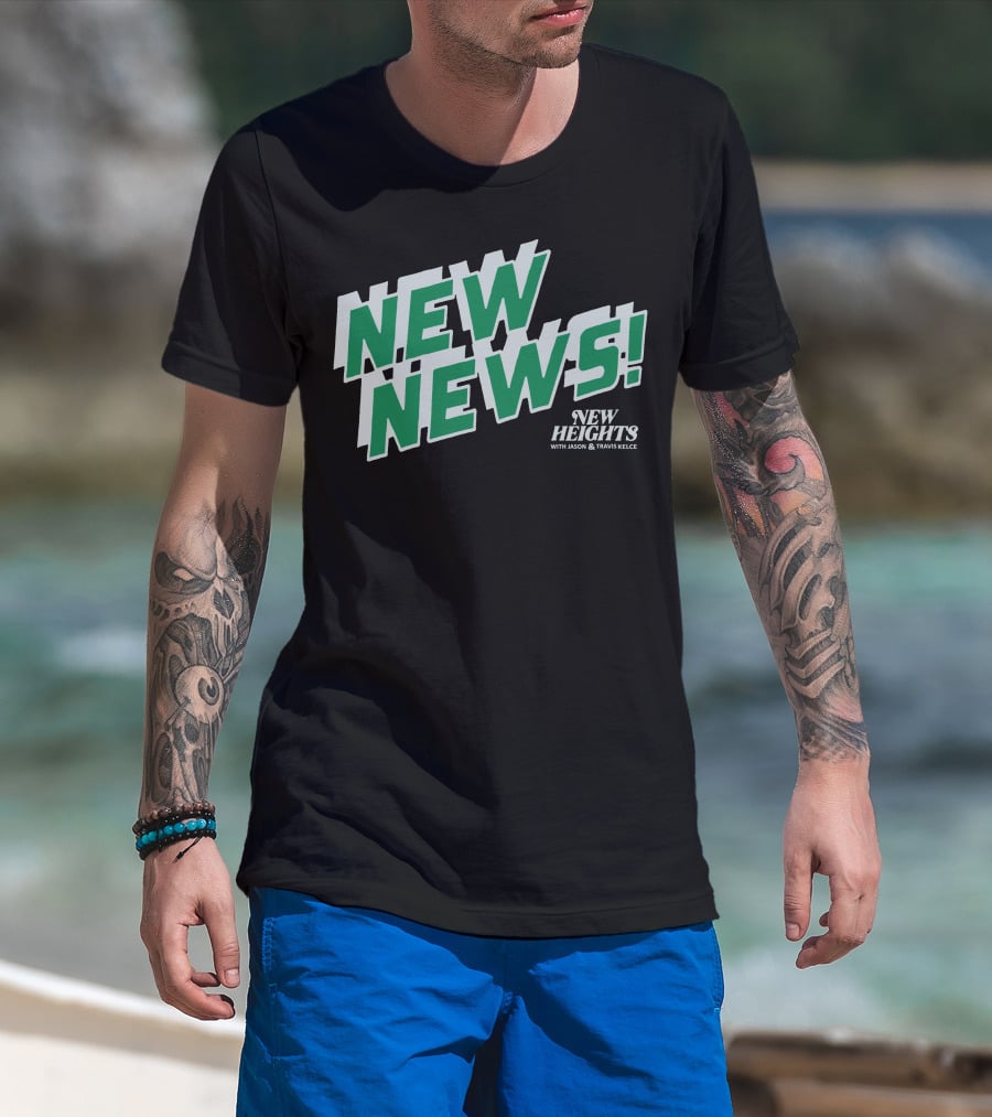 New Heights New News With Jason And Travis Kelce T-Shirt