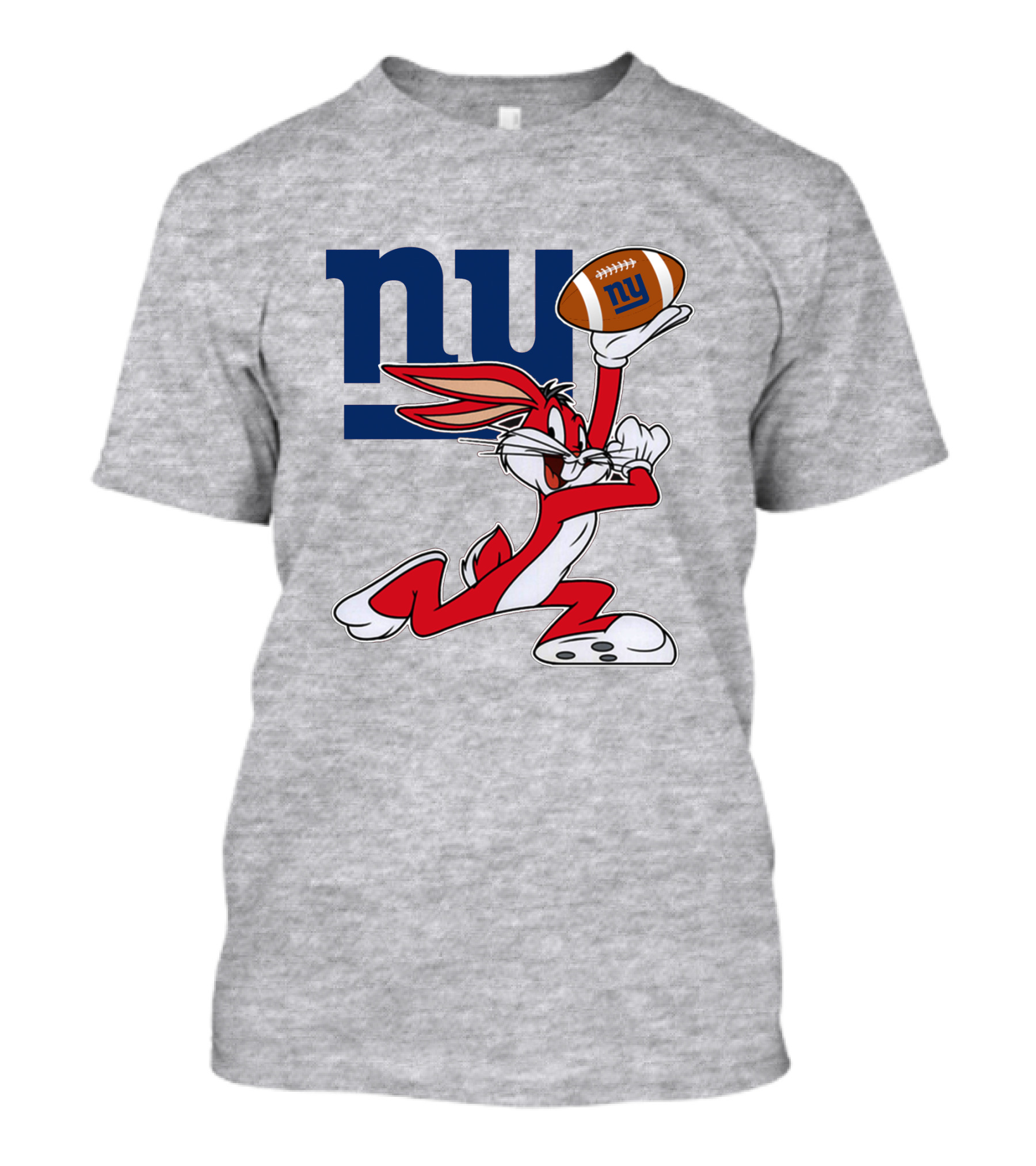 New York Giants Bugs Bunny Football T-Shirt