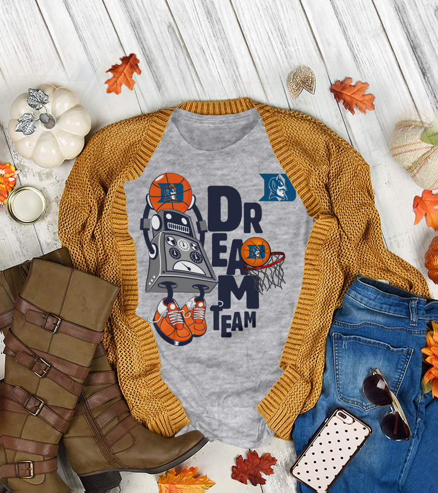 Duke Dream Team Robot Basketball Duke T-Shirt