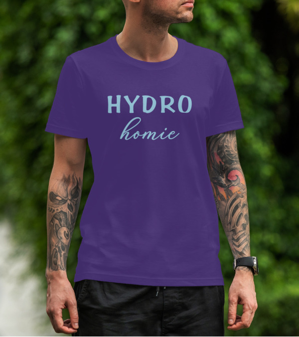 Hydro Homie Water Lover Womens H2o T-Shirt
