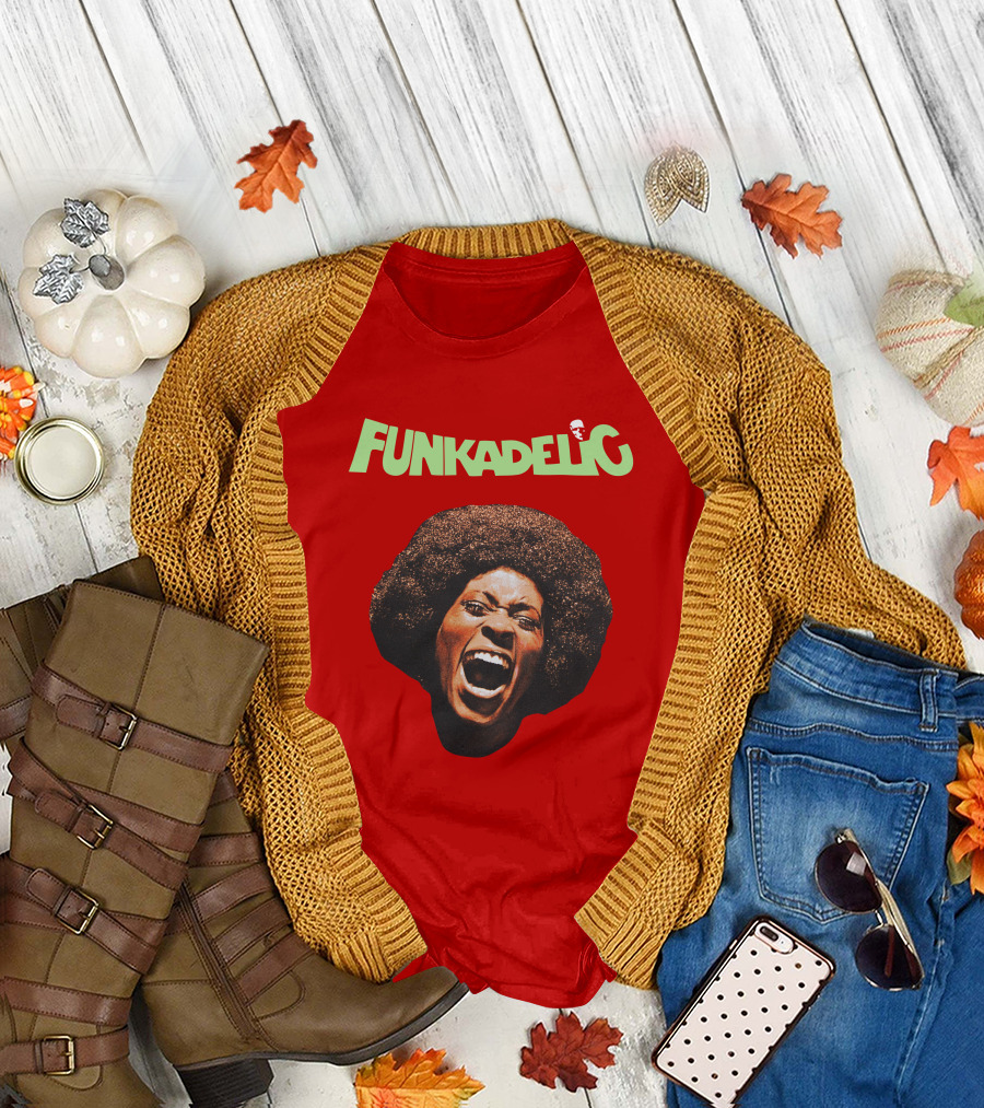 Urban Outfitters Merch Funkadelic Free Your Mind Afro Soul Face T-Shirt