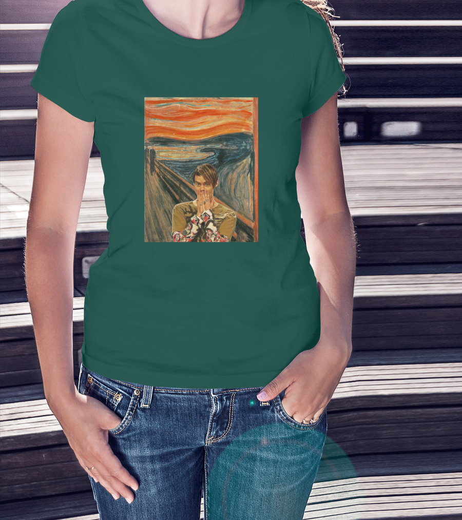 Livefromnewyork Stefon X The Scream Fusion T-Shirt