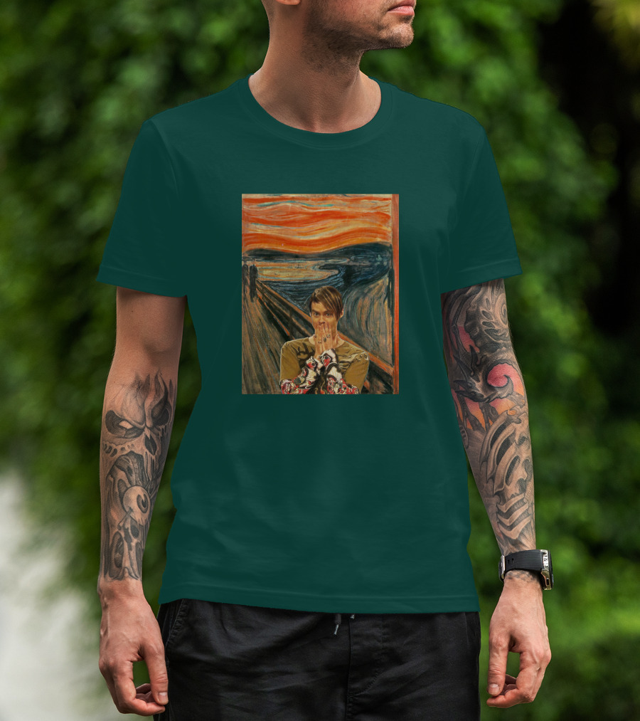 Livefromnewyork Stefon X The Scream Fusion T-Shirt
