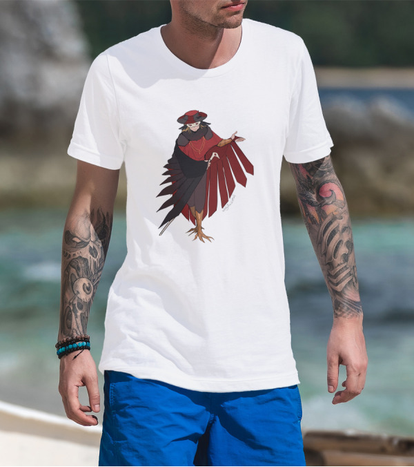 Wolfythewitch Philza Red Raven Aesthetic Fan T-Shirt