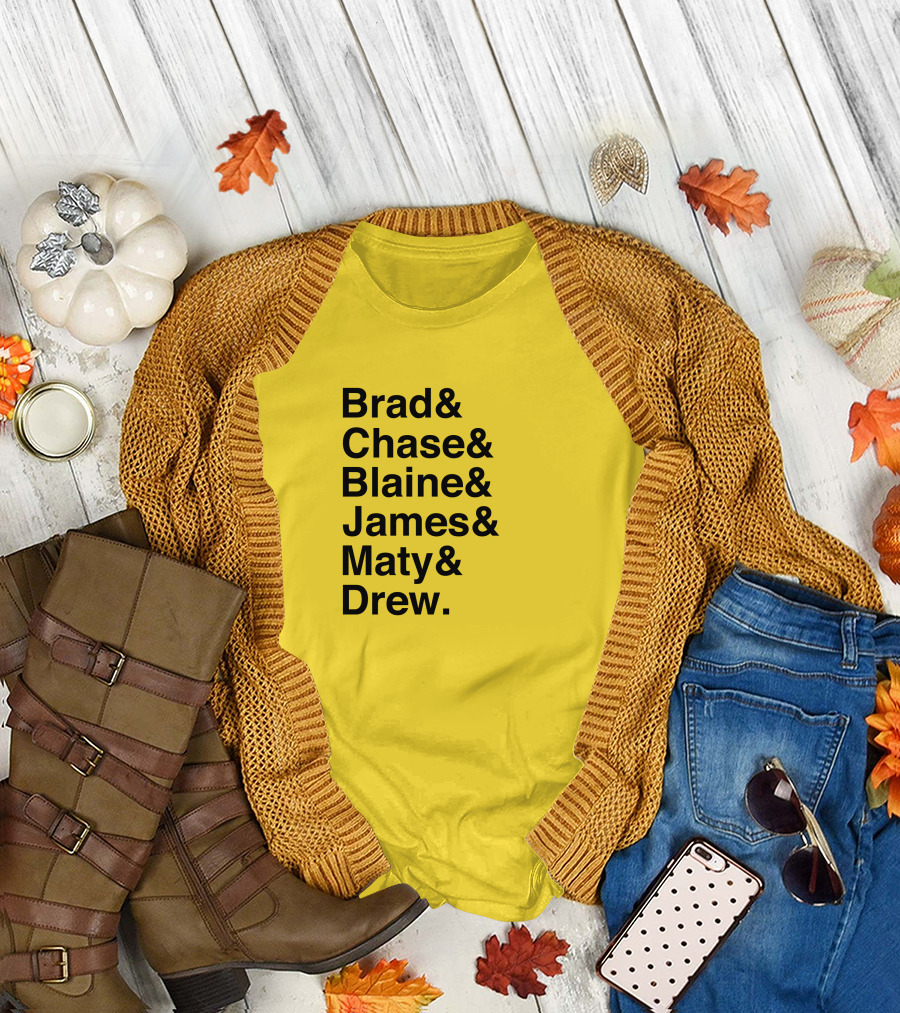 Brad Chase Blaine James Maty Drew 573 Tees Collaboration T-Shirt