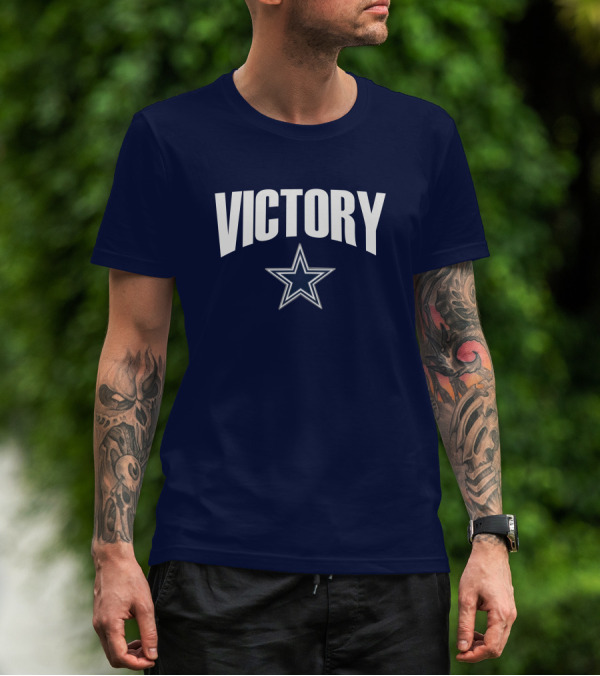 Dallas Cowboys Ezekiel Elliott Victory Star T-Shirt