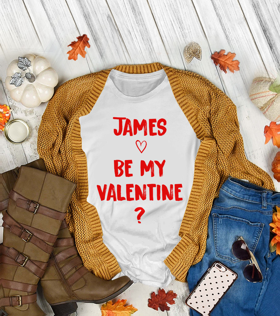 James Be My Valentine Maroon 5 Happy Birthday T-Shirt